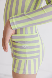 KIKIE RASHGUARD - KEY LIME