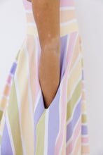 Load image into Gallery viewer, TILLIE DRESS - VINTAGE RAINBOW