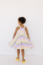 Load image into Gallery viewer, TILLIE DRESS - VINTAGE RAINBOW