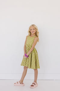 TILLIE DRESS - RETRO DAISY