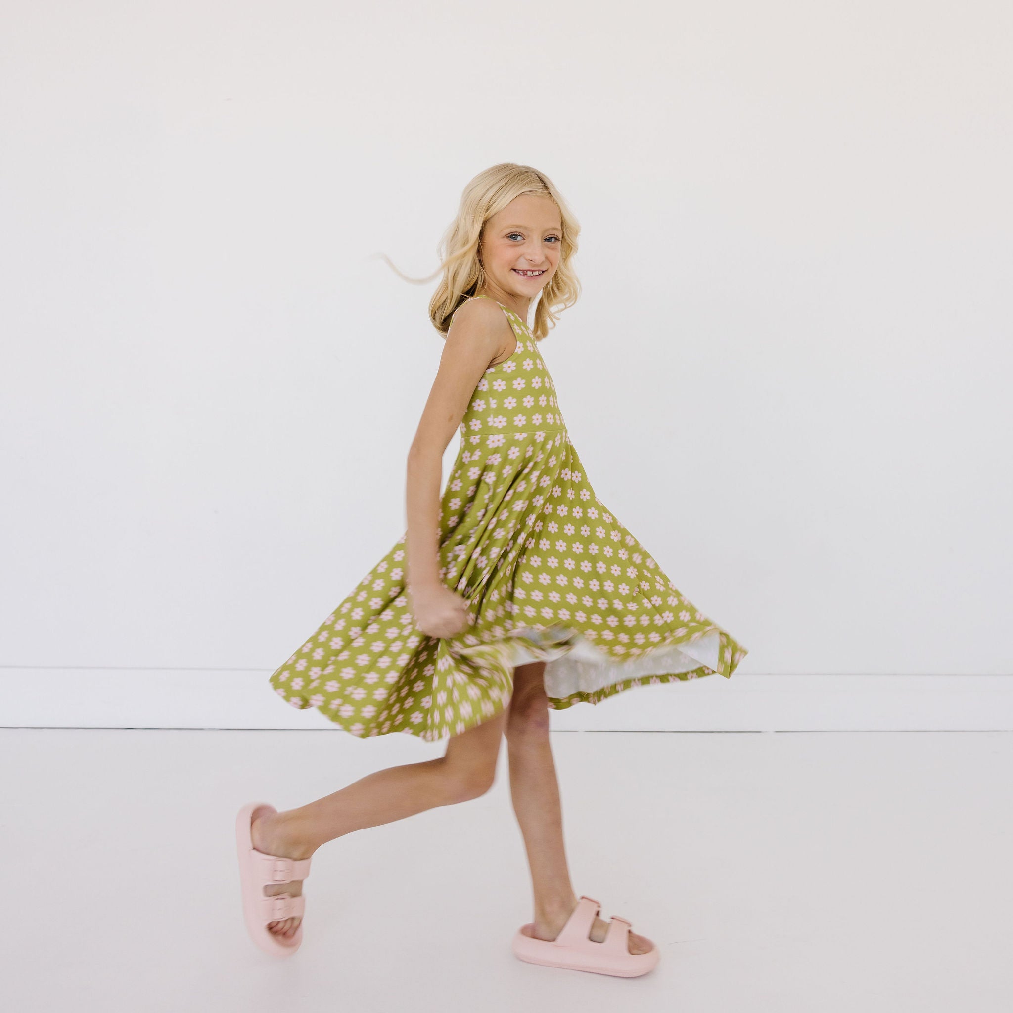 TILLIE DRESS - RETRO DAISY