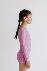 KIKIE RASHGUARD - FLAMINGO