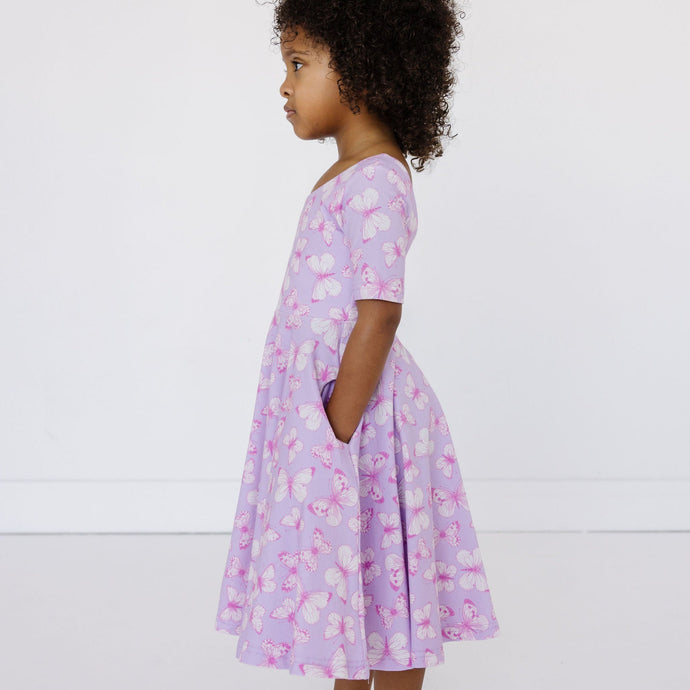 MATTIE DRESS - BUTTERFLIES