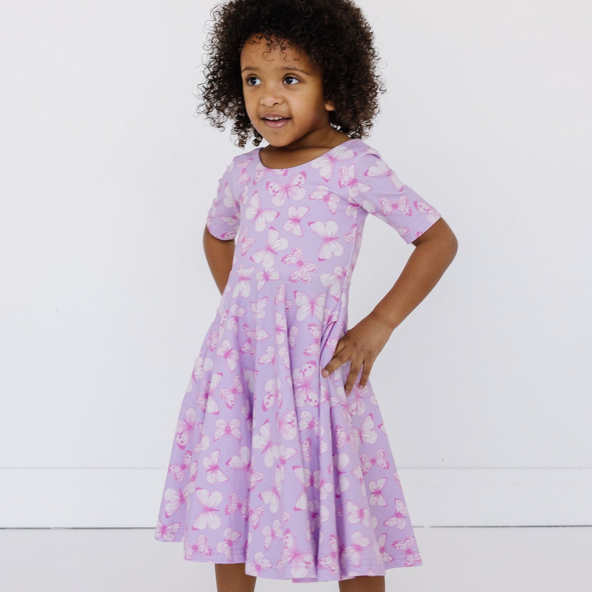 MATTIE DRESS - BUTTERFLIES