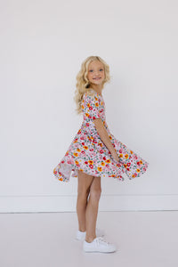 MATTIE DRESS - PINK POPPY