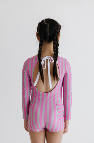 KIKIE RASHGUARD - FLAMINGO