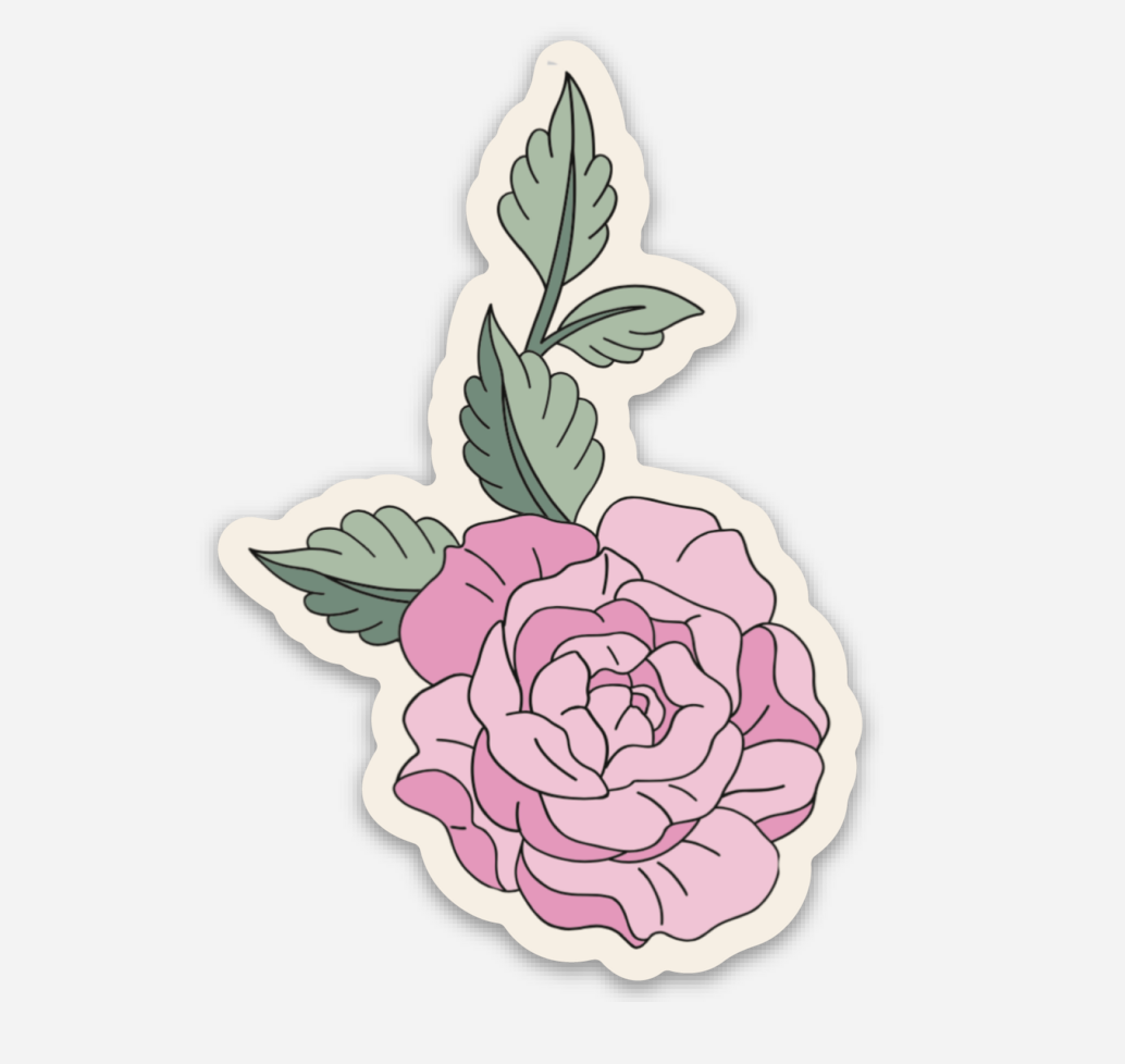 STICKER - ROSE