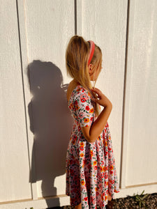 MATTIE DRESS - PINK POPPY