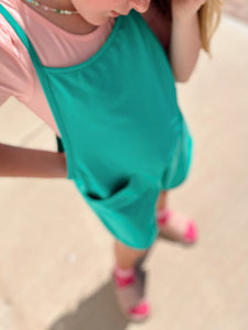 HARLIE SHORT JUMPER - TEAL