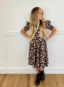 AMALIE DRESS - CHALKBOARD