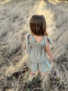 SCOTTIE DRESS - SAGE