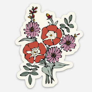 STICKER - WINTER BOUQUET