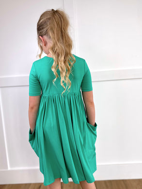 DAY DRESS - SEAFOAM